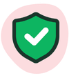 Shield check icon